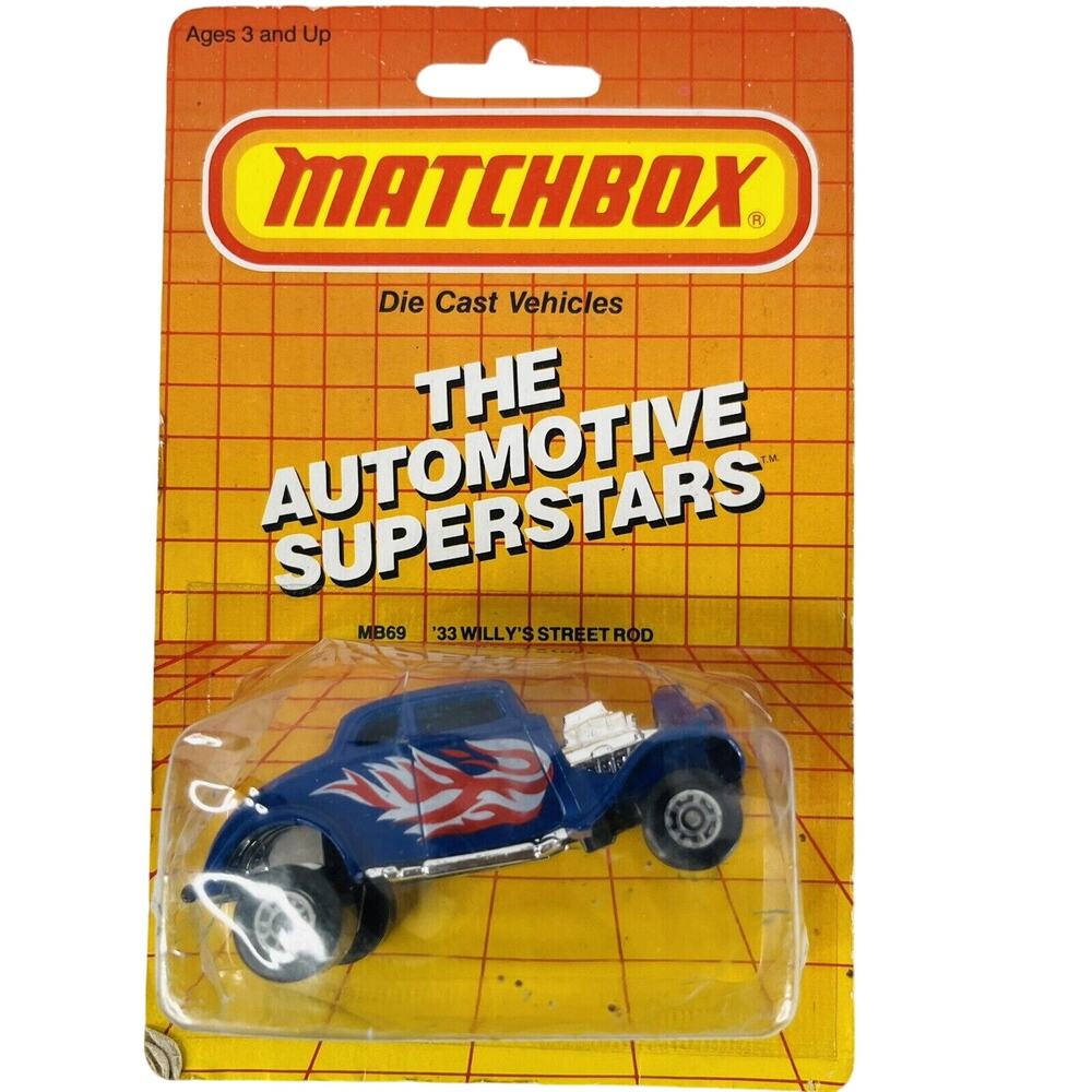 5 for $25| 1933 Willys Street Rod 1/64th Scale‎ Diecast by Matchbox
